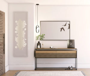 דלת ארון חשמל מעוצבת